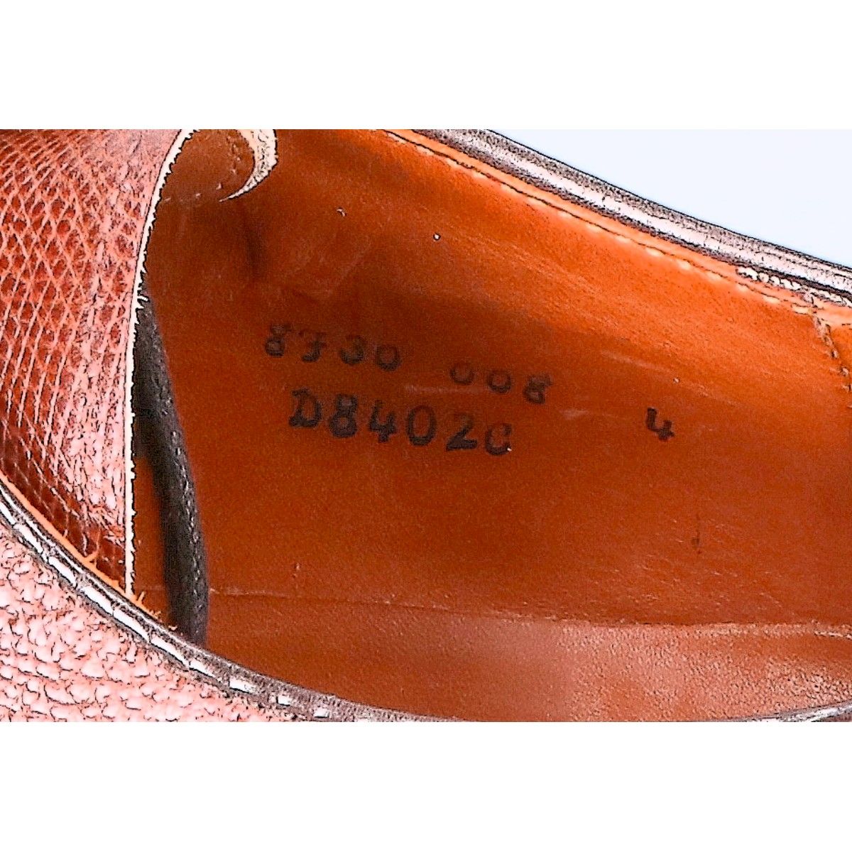 Alden オールデン 【美品】D8402C アルパインカーフ プレーントゥ 8 1  