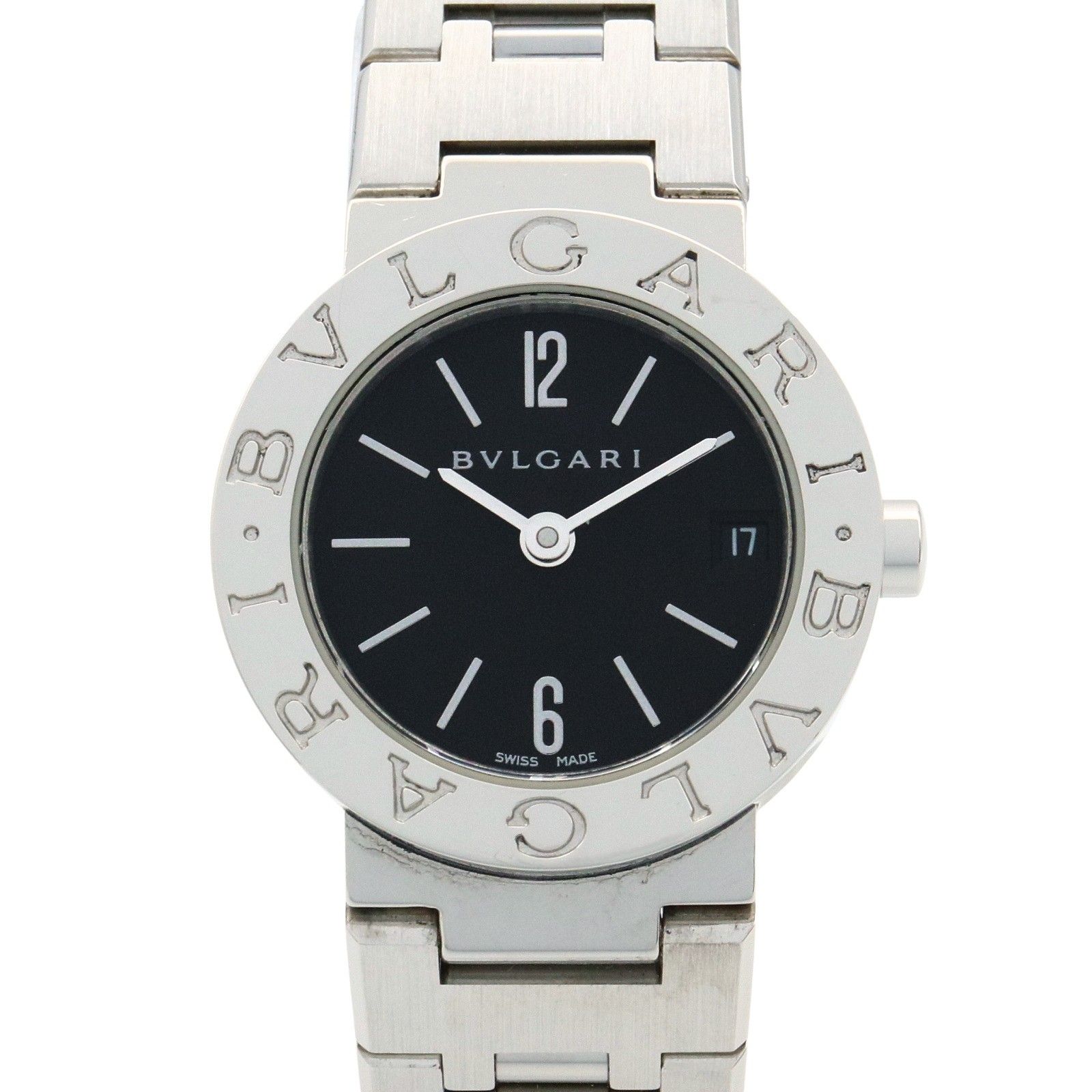 ブルガリ BVLGARI 腕時計 ブルガリ ブルガリ BB23SS ブラック ステンレススチール ブルガリ ブルガリ レディース Used A