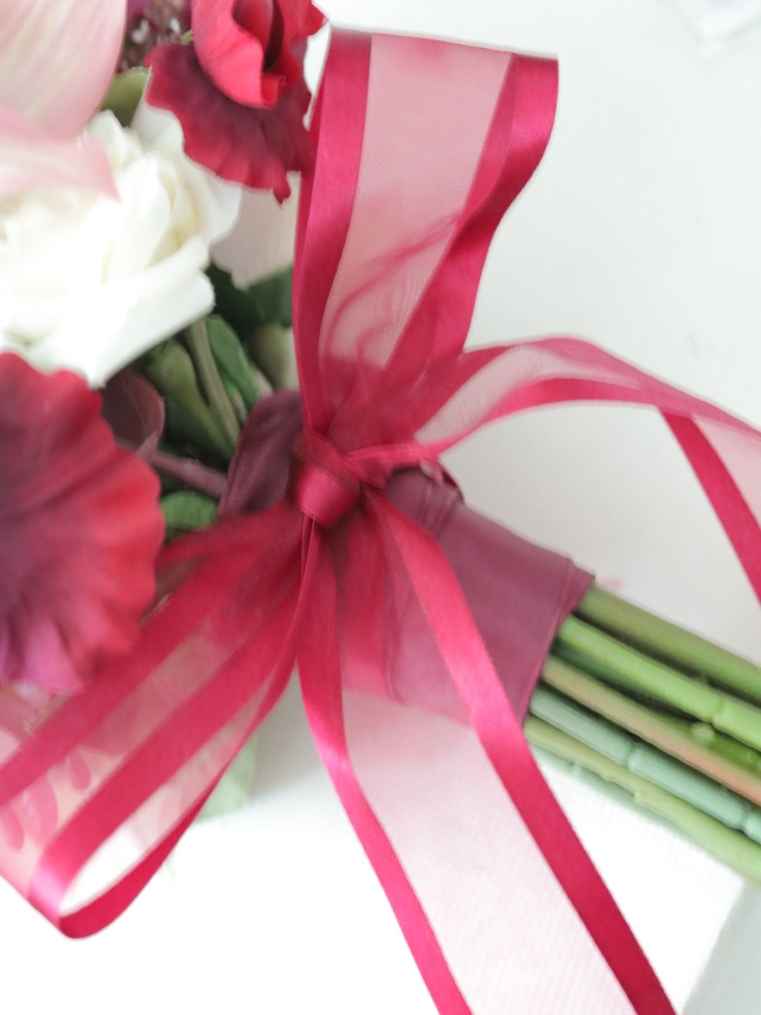 ブートニアセット ピンクブーケ