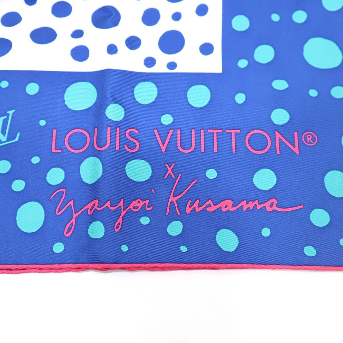 未使用 ルイヴィトン LOUIS VUITTON M78393 LV × YK カレ90 