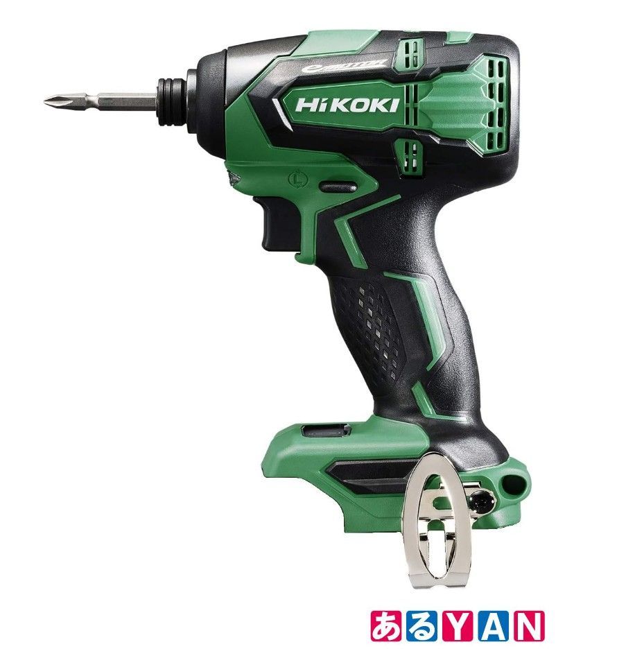 HiKOKI ハイコーキ 18Vインパクトドライバ WH18DB NN 蓄電池 充電器 ケース別売り 4966376331208