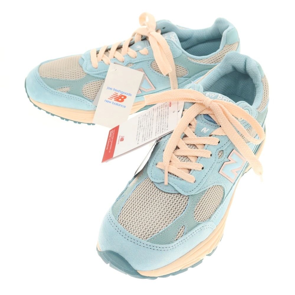 【中古】【未使用】ニューバランス NEW BALANCE × Joe Freshgoods MR993JF1 スニーカー ミントブルーxライトピンク【サイズ28cm】【メンズ】 中古】【未使用】ニューバランス NEW BALANCE × Joe Freshgoods