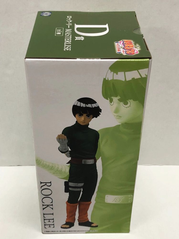 BANDAI - 一番くじ NARUTO-ナルト- 中忍試験編 D賞 ロック・リー 買取】D賞 ロック・リー MASTERLISE 一番くじ NARUTO-ナルト- 中