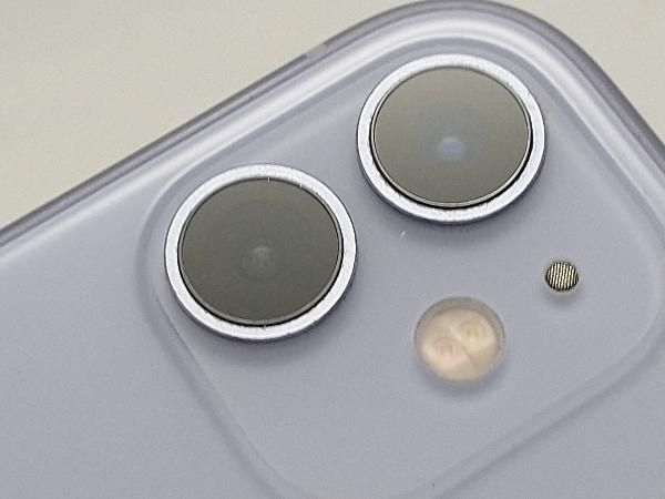 au 【SIMロックなし】MWM52J/A iPhone 11 128GB パープル au