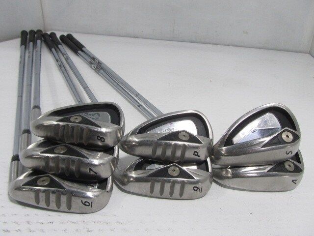 お買い得品！【中古ゴルフクラブ】(7本セット)ツルヤゴルフ ワンサイダー NS-01(ネバースライス) アイアン 2015 XP95 スチール 6〜9.P.A.S【14日間返品OK】 返品OK お買い得品！【中古ゴルフクラブ】(7本セット)ツルヤゴルフ