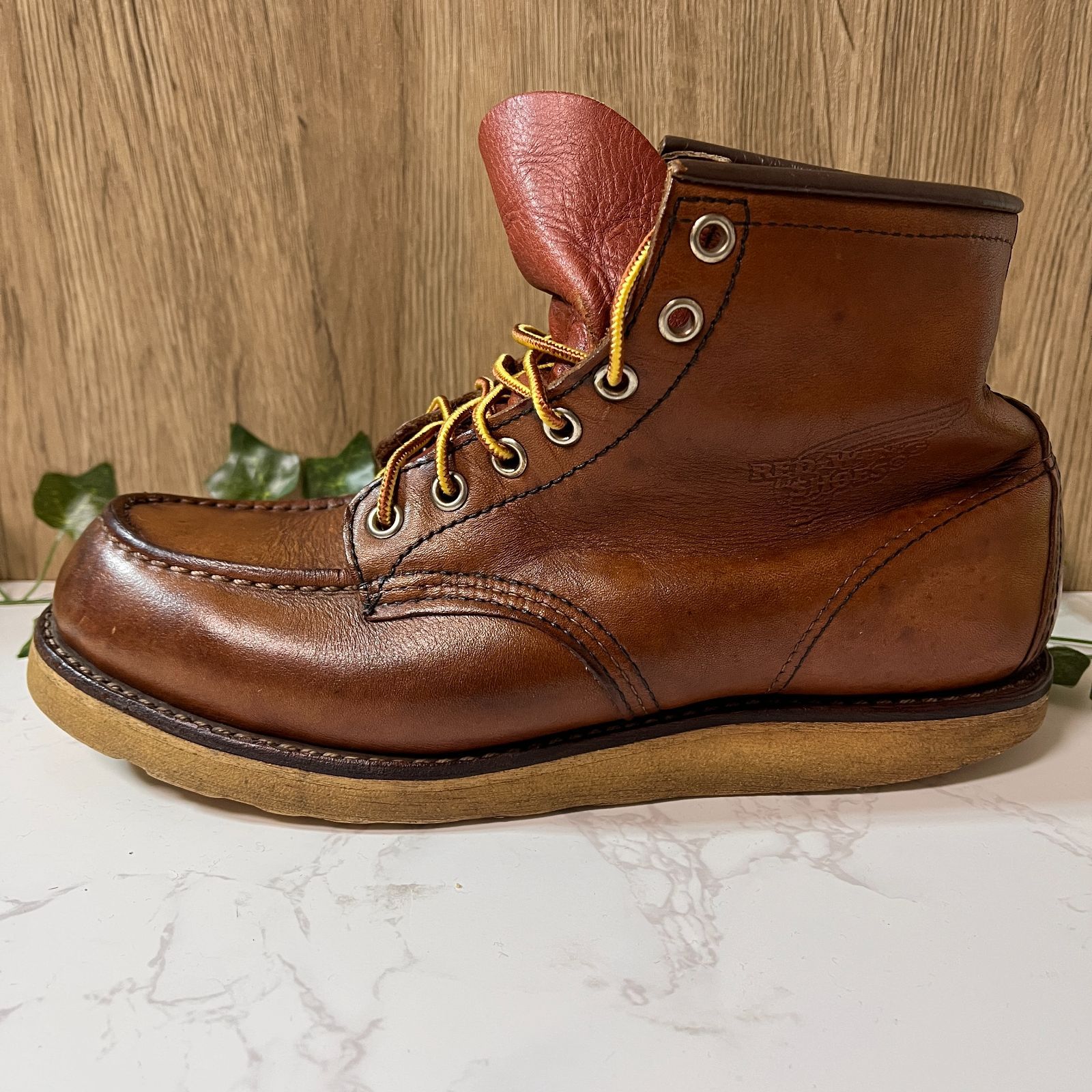 90s レッド ウィング 8131 刺繍羽タグ アイリッシュセッター