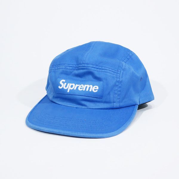 SUPREME シュプリーム 24SS WASHED CHINO TWILL CAMP CAP ウォッシュド チノ ツイル キャンプ キャップ 帽子 ライトロイヤル