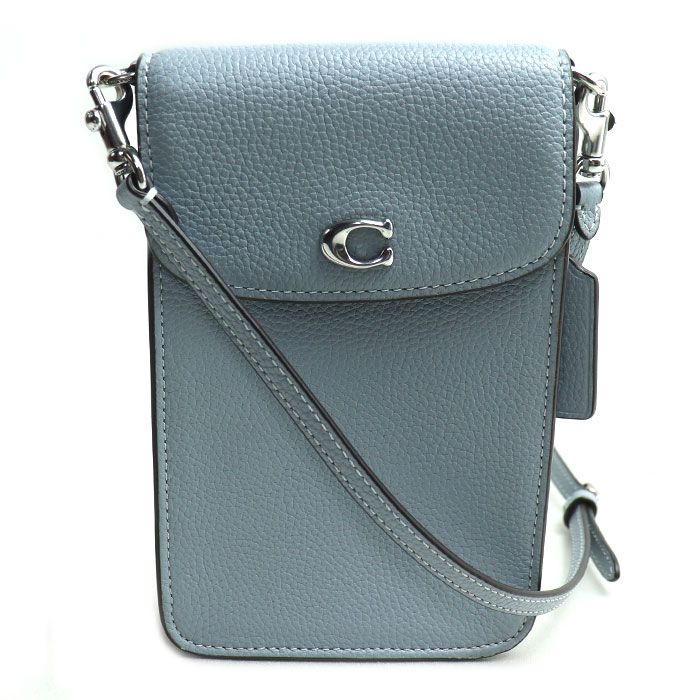 ■在庫あり・国内発■ コーチCOACH スマホ バッグ CH815 LHN19 COACH コーチ フォーン クロスボディ ショルダーバッグ グレー