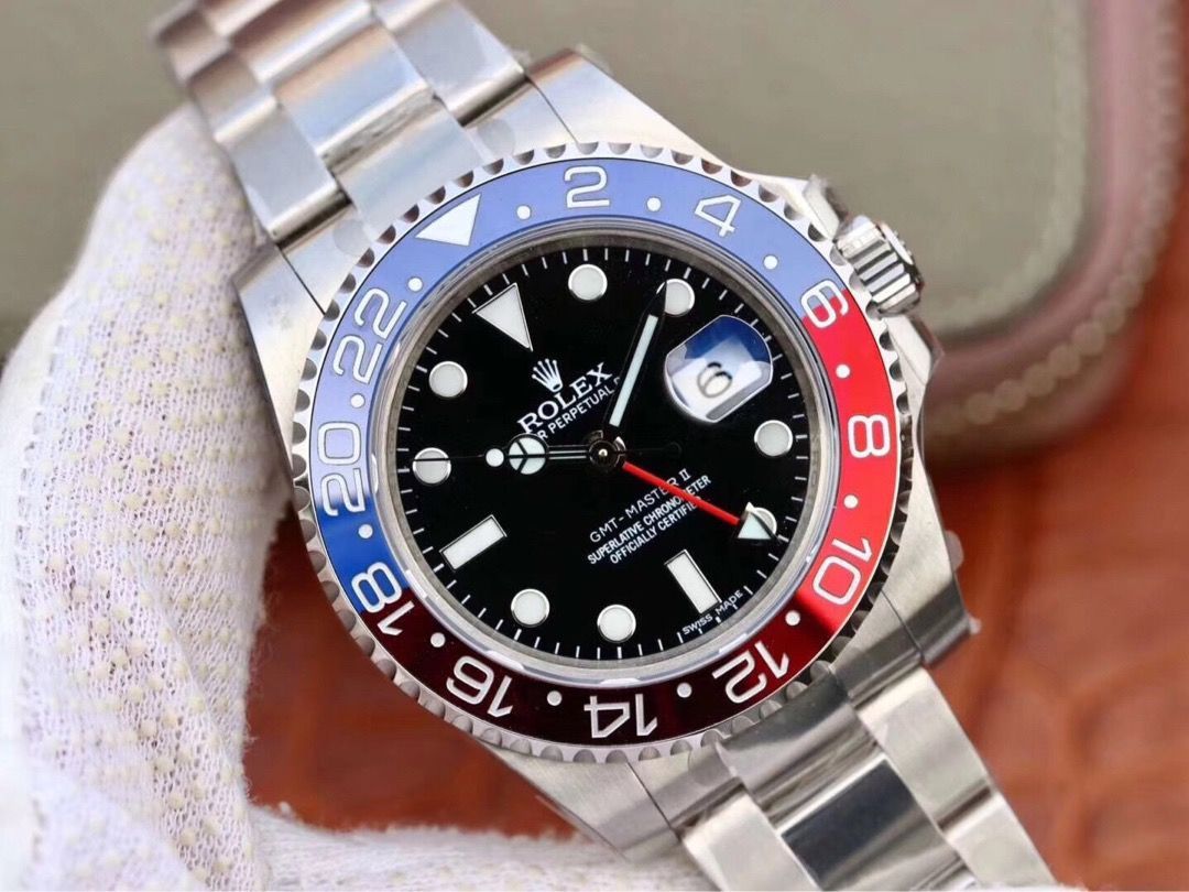 ROLEX ロレックス GMTマスターⅡ 自動巻 箱付き