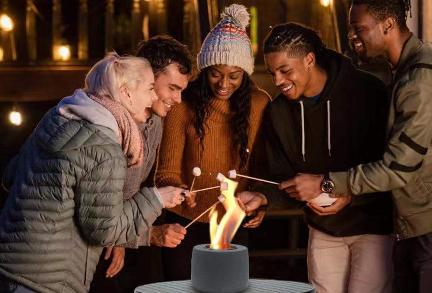 卓上ファイヤーピット 卓上暖炉 バイオエタノール暖炉 ファイヤー