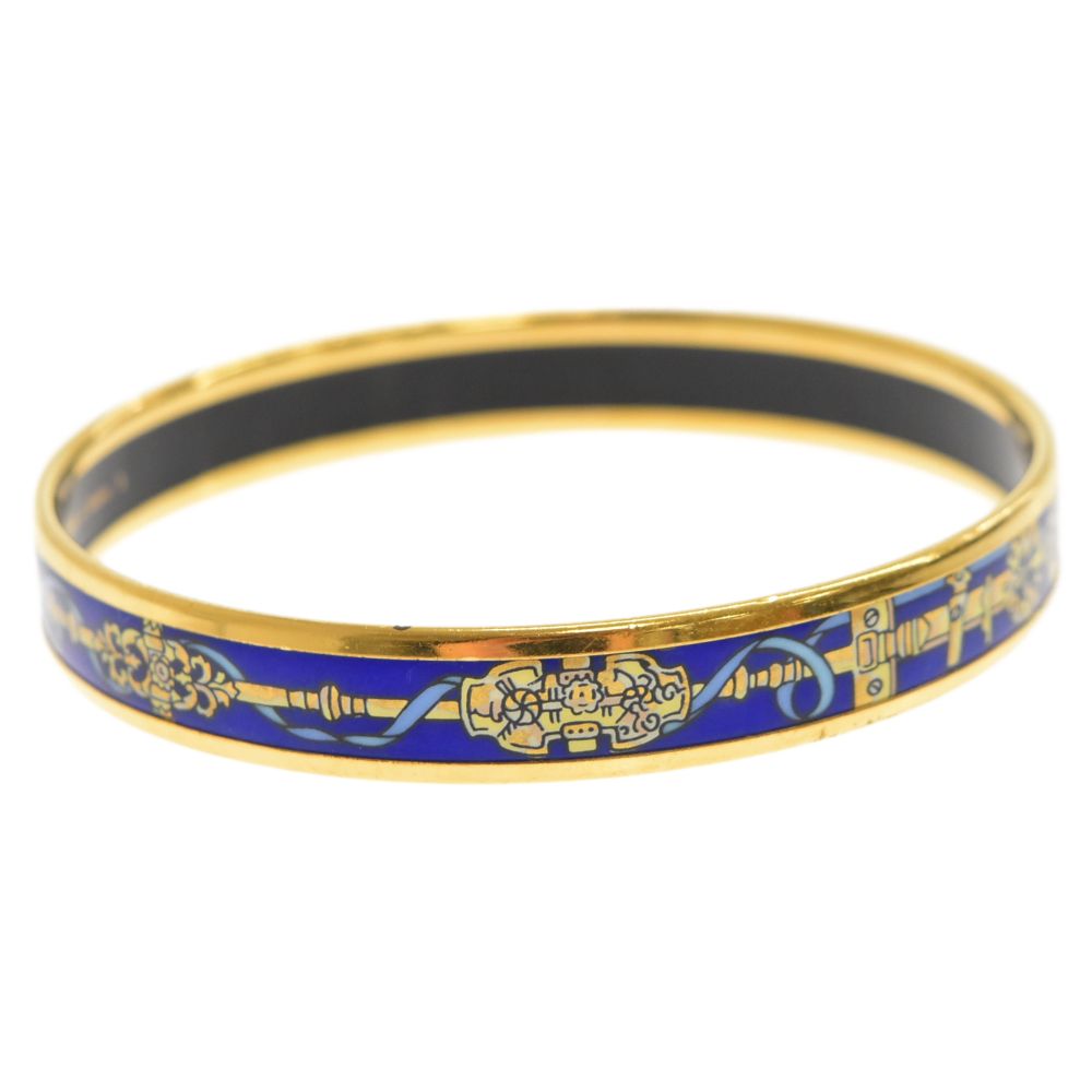 HERMES (エルメス) エマイユPM バングル ブレスレット ブルー - メルカリ 