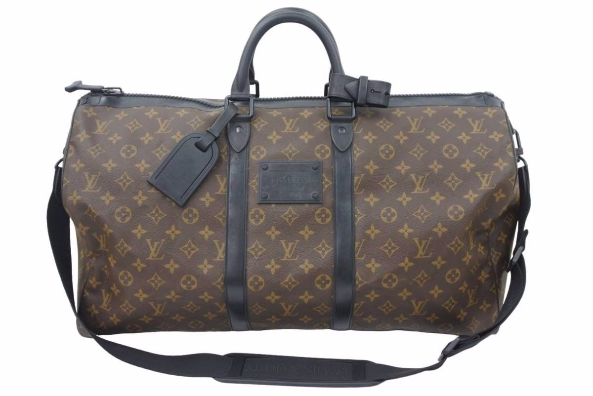 ルイヴィトン Louis Vuitton モノグラム ウォータープルーフ キーポル55 バンドリエール ボストンバッグ M41411 美品 中古  49278 - メルカリ