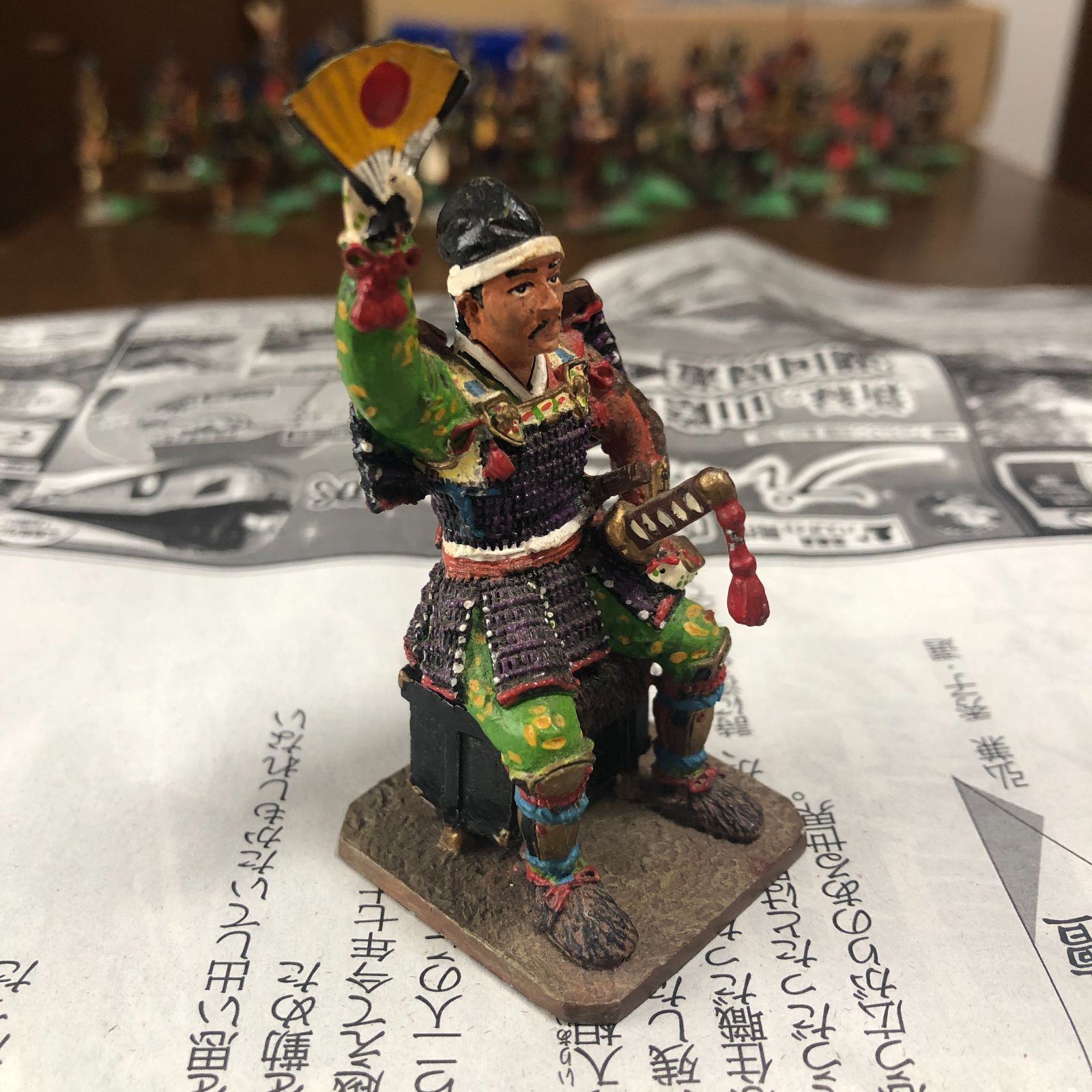 戦国覇王　フィギュア　76体+1 戦国覇王 武将フィギュア デルプラド 10体セット｜トレファクONLINE