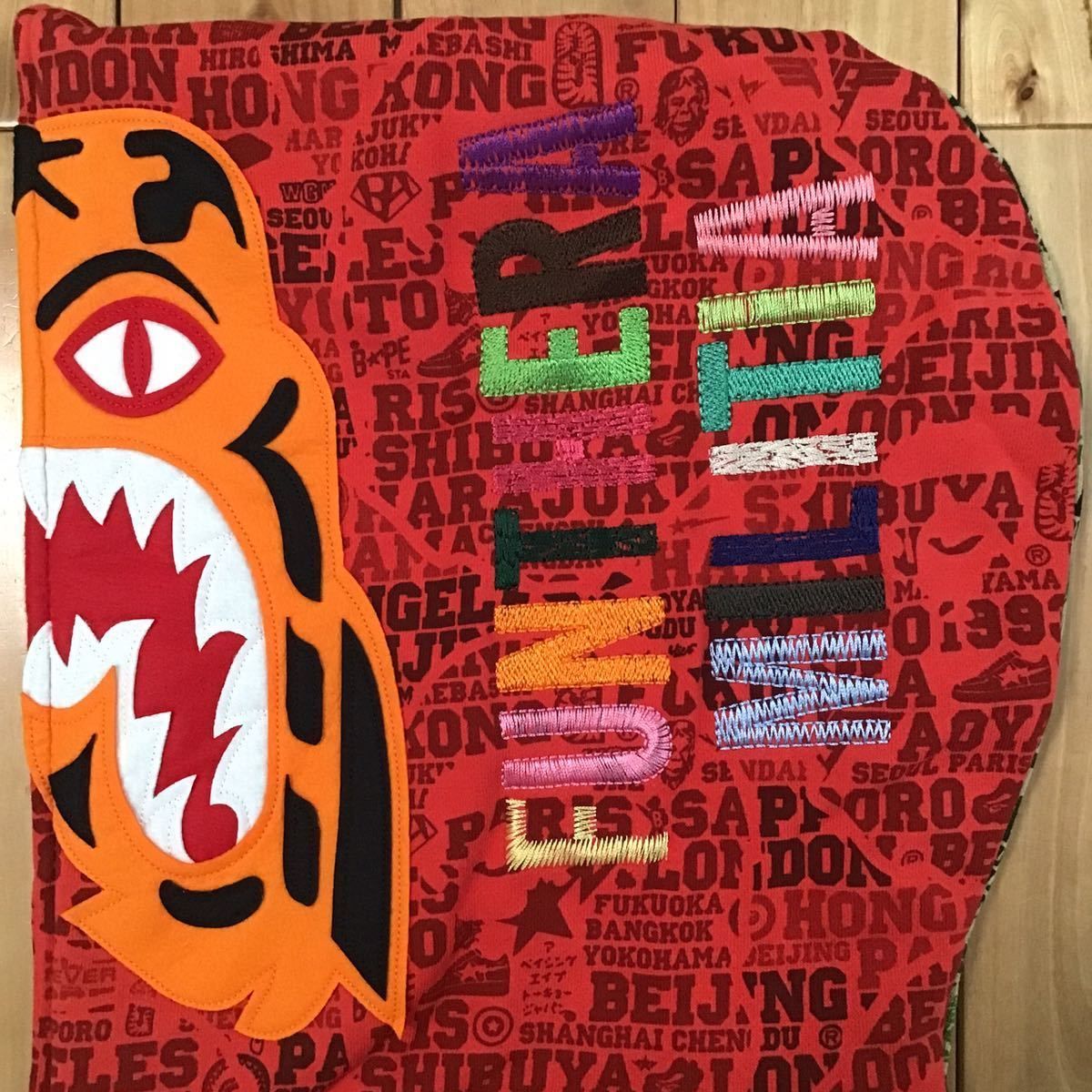 ☆新品☆ 2XL XXV CITIES CAMO ape head タイガー パーカー tiger full  