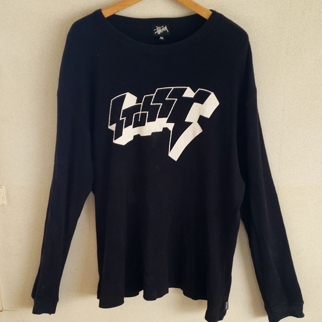 STUSSY サーマル 長袖カットソー