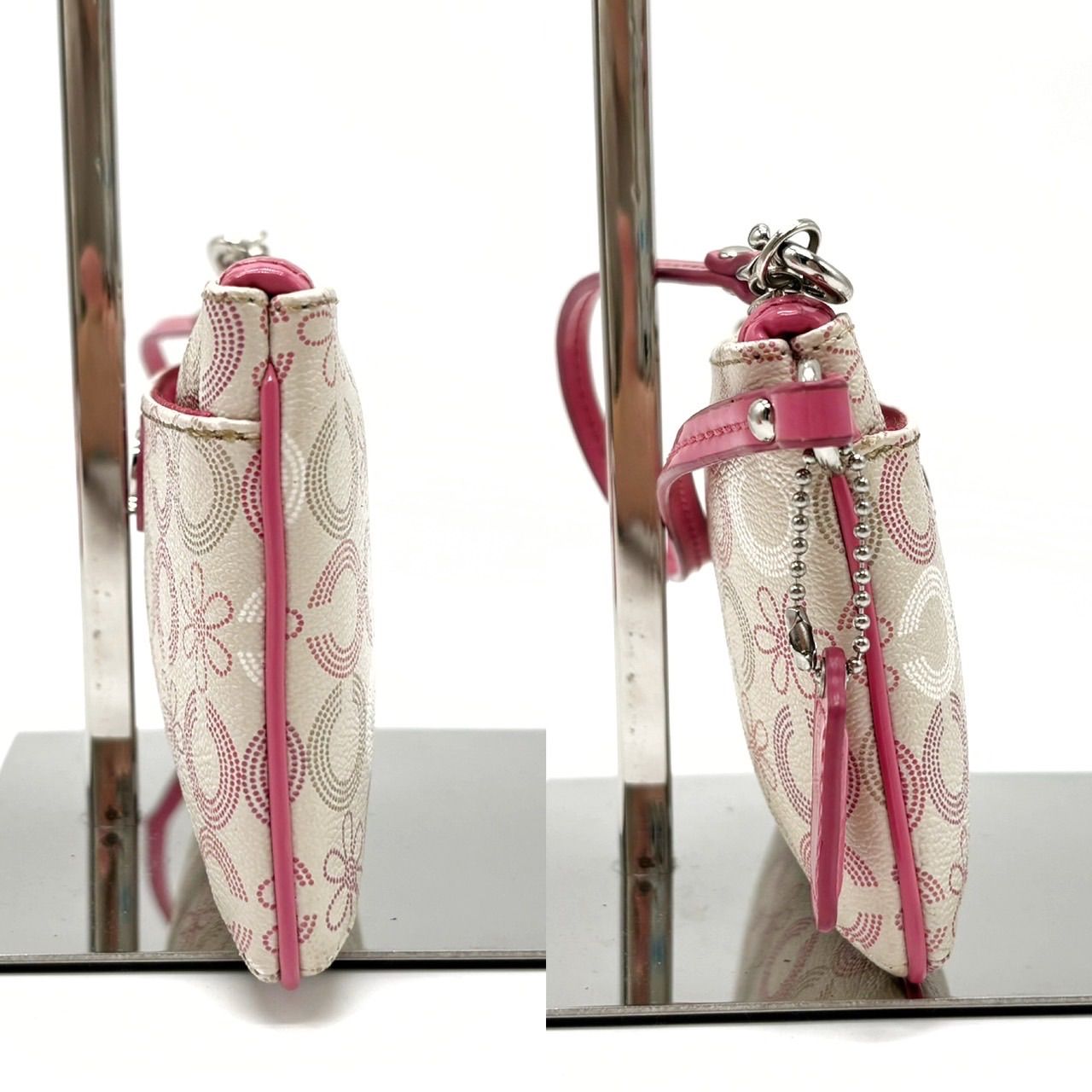 ✨良品✨ COACH コーチ コインケース 財布 コンパクトウォレット 花柄 