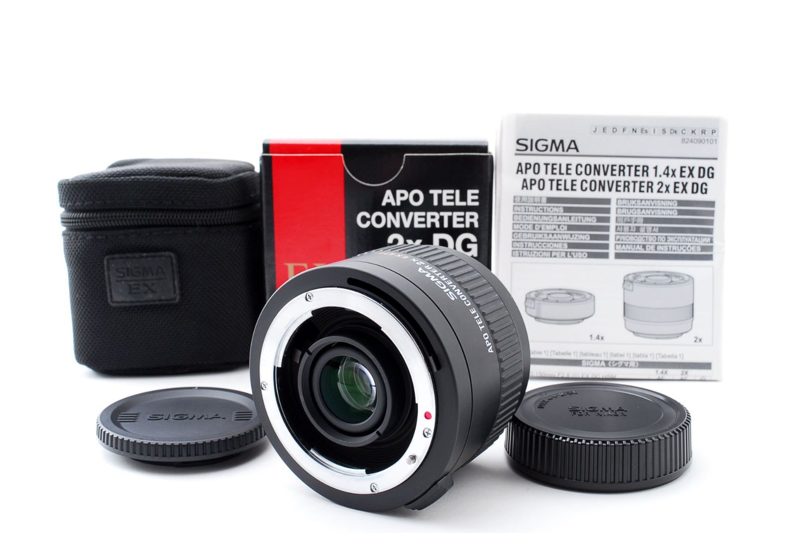 シグマ アポ テレコンバーター ニコン 箱付き SIGMA APO TELE CONVERTER 2x EX DG for NIKON BOX  [新品同様] #920199A - メルカリ