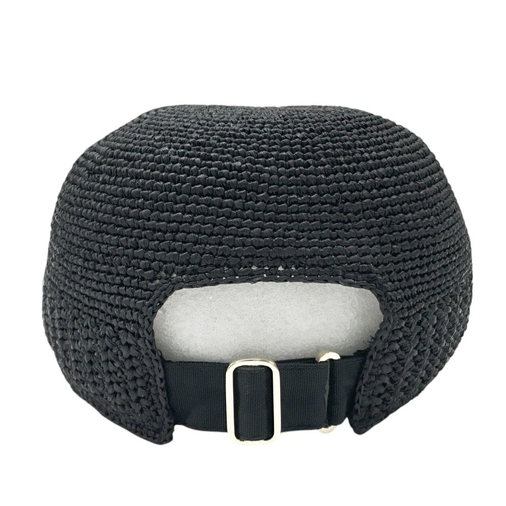 HELEN KAMINSKI ヘレンカミンスキー ラフィアキャップ ブラック系 ONE