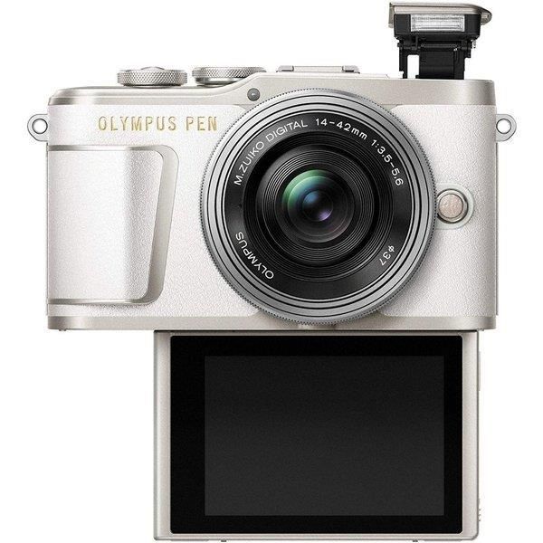 オリンパス OLYMPUS E-PL9 レンズキット ホワイト SDカード付き