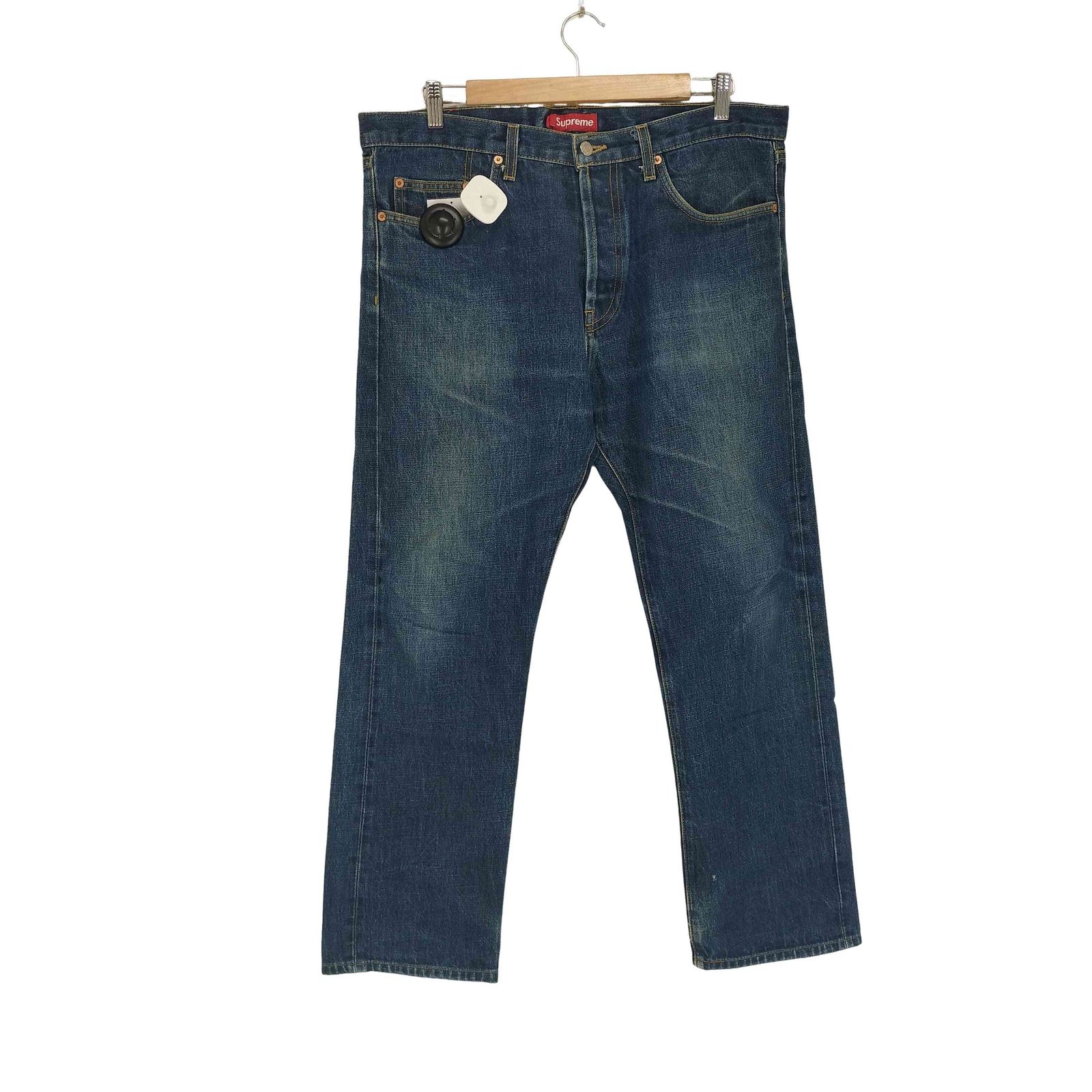 シュプリーム Supreme USA製 Slim Jean ボタンフライデニム メンズ 36 