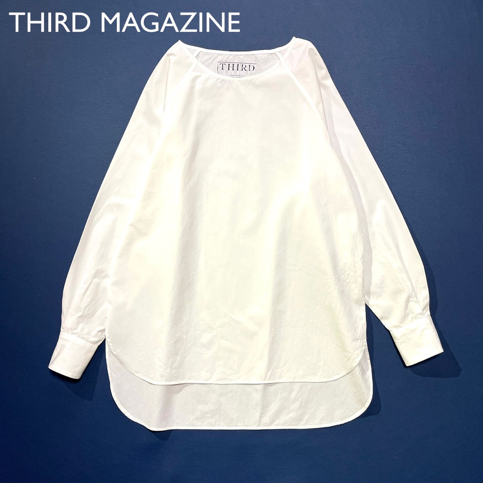 cE26 THIRD MAGAZINE オーバーシルエットシャツ 長袖 ブラウス サードマガジン
