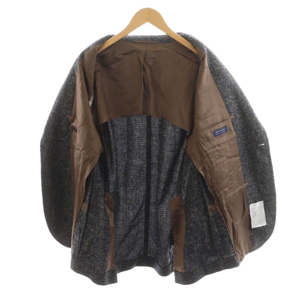 希少　美品　STILE LATINO アルパカ生地　テーラードジャケット 楽天市場】日本製 ジャケット メンズ 秋 アウター テーラード
