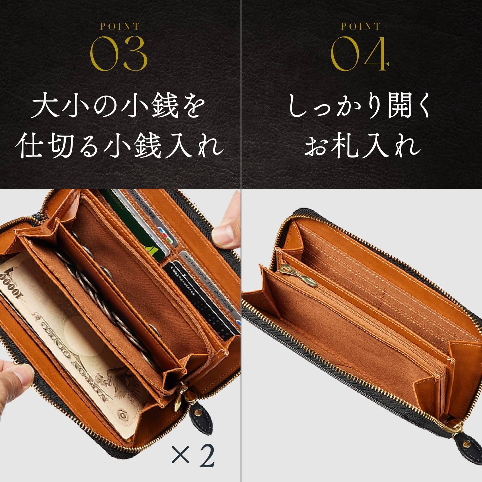 GLEVIO(グレヴィオ) 一流 の 財布 職人 が 作る 長財布 長財布 本革