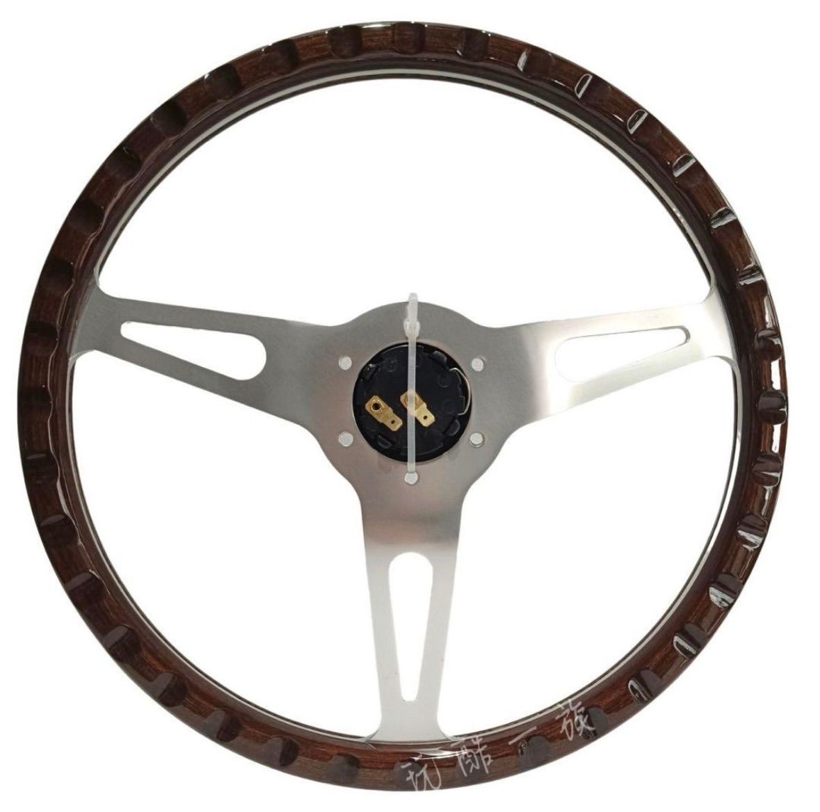 ウッドとアルミニウムのステアリング15インチ380cm ウッドとアルミニウムのステアリング15インチ380cm Amazon.co.jp