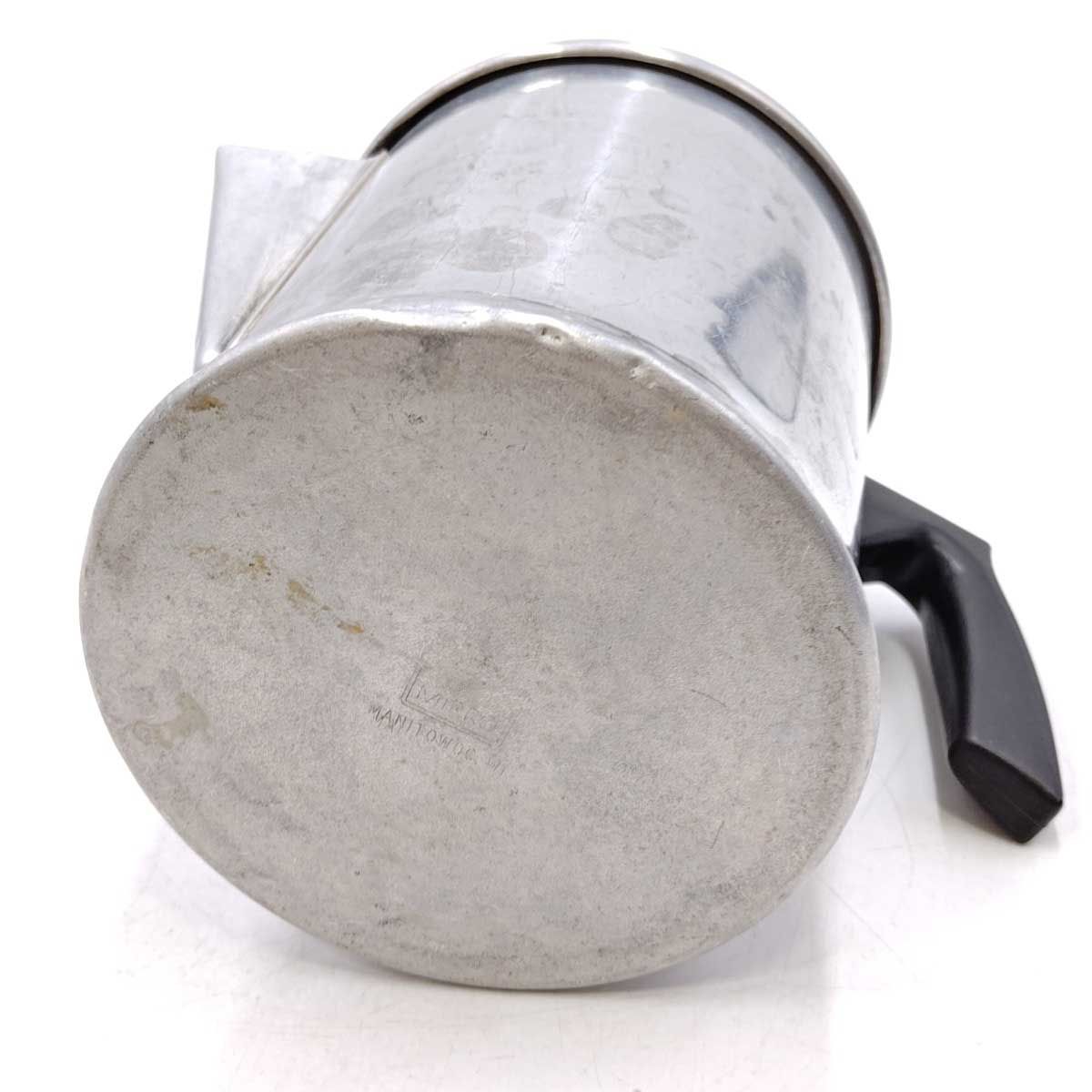 MIRRO ミロ MANITOWOC.WI アルミ製 パーコレーター コーヒー ケトル