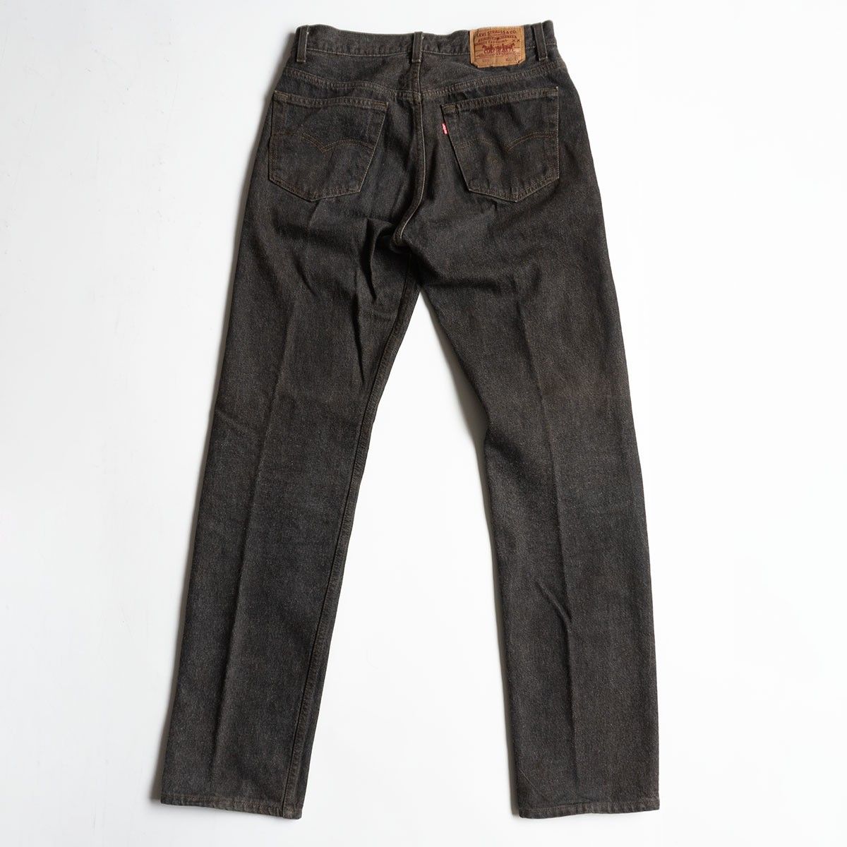 先染め/状態良好】 LEVI'S 【80s/501 ブラックデニム デニムパンツ】32