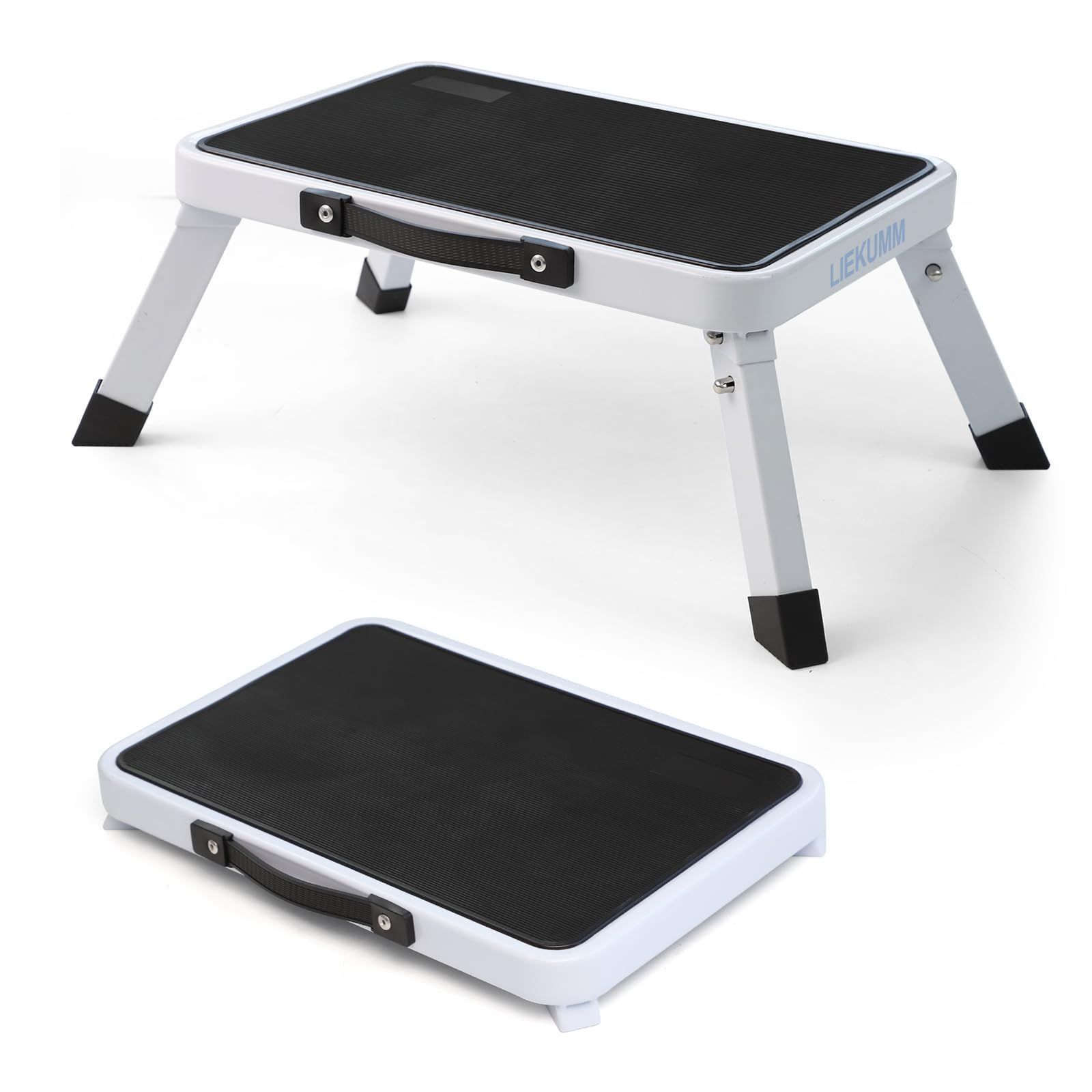 アルミ 踏み台 脚立 軽量 折りたたみ ステップスツール滑り止め付き ステップ台 WEIMALL 脚立 踏み台 折りたたみ 2段 ステップ おしゃれ 軽量