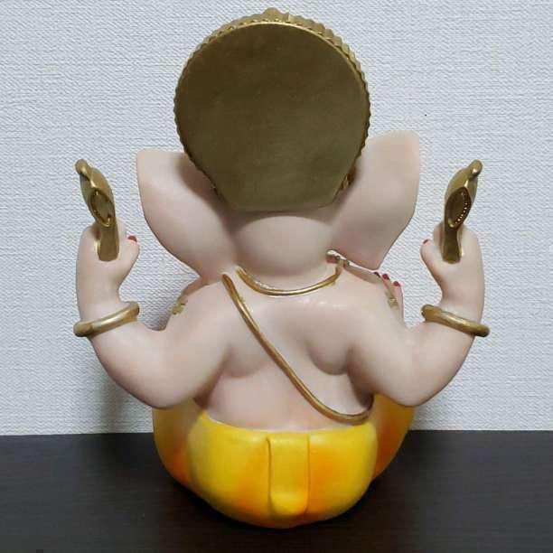 ガネーシャ神の置き物 リアル 開運 幸運 学業 夢を叶える お守り おお