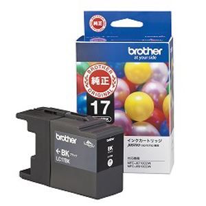 ブラザー 大容量インクカートリッジ(黒) LC17BK （1点） LC17BK インク