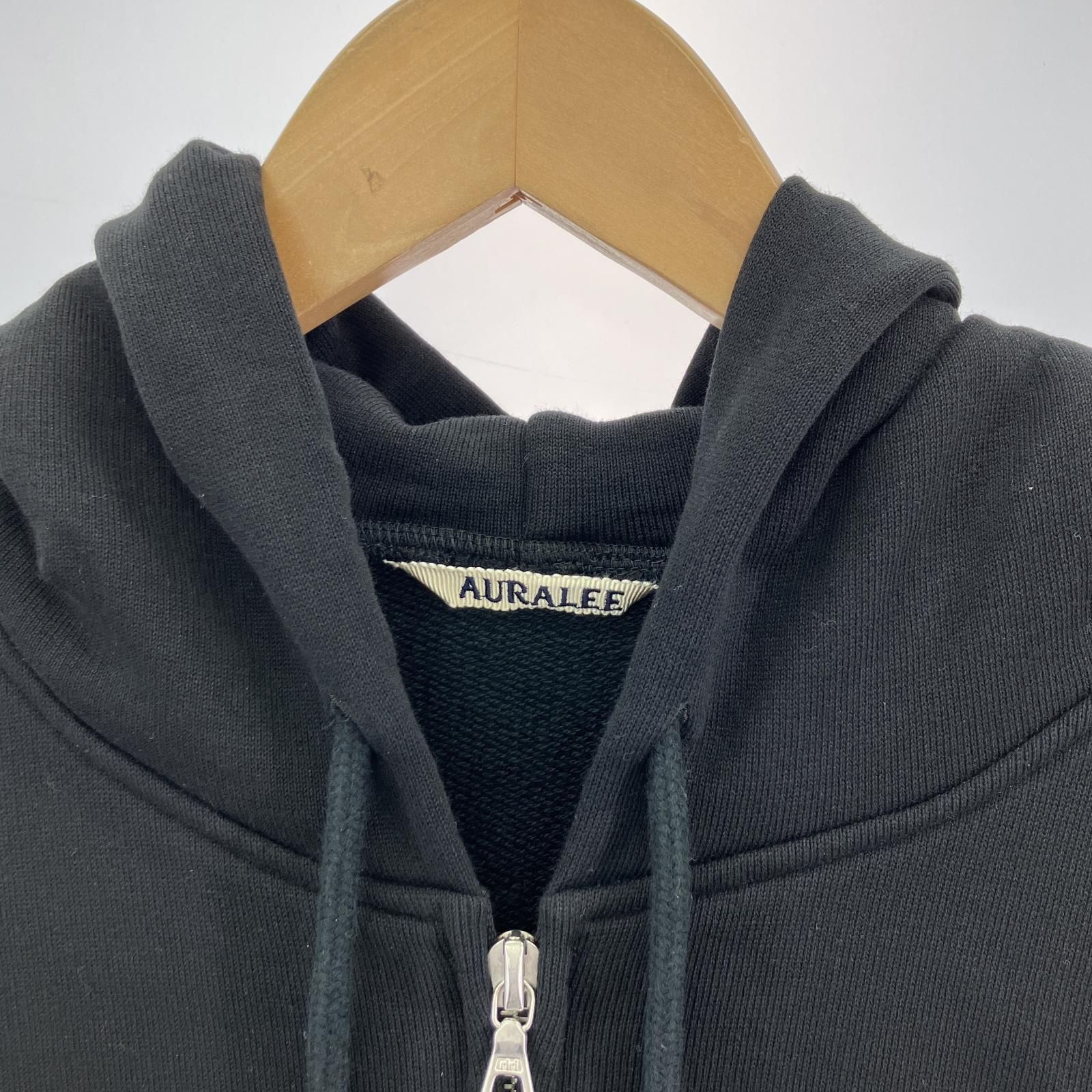 AURALEE SMOOTH SOFT SWEAT SHORT ZIP PARKA A22SP01HU(4) - メルカリ