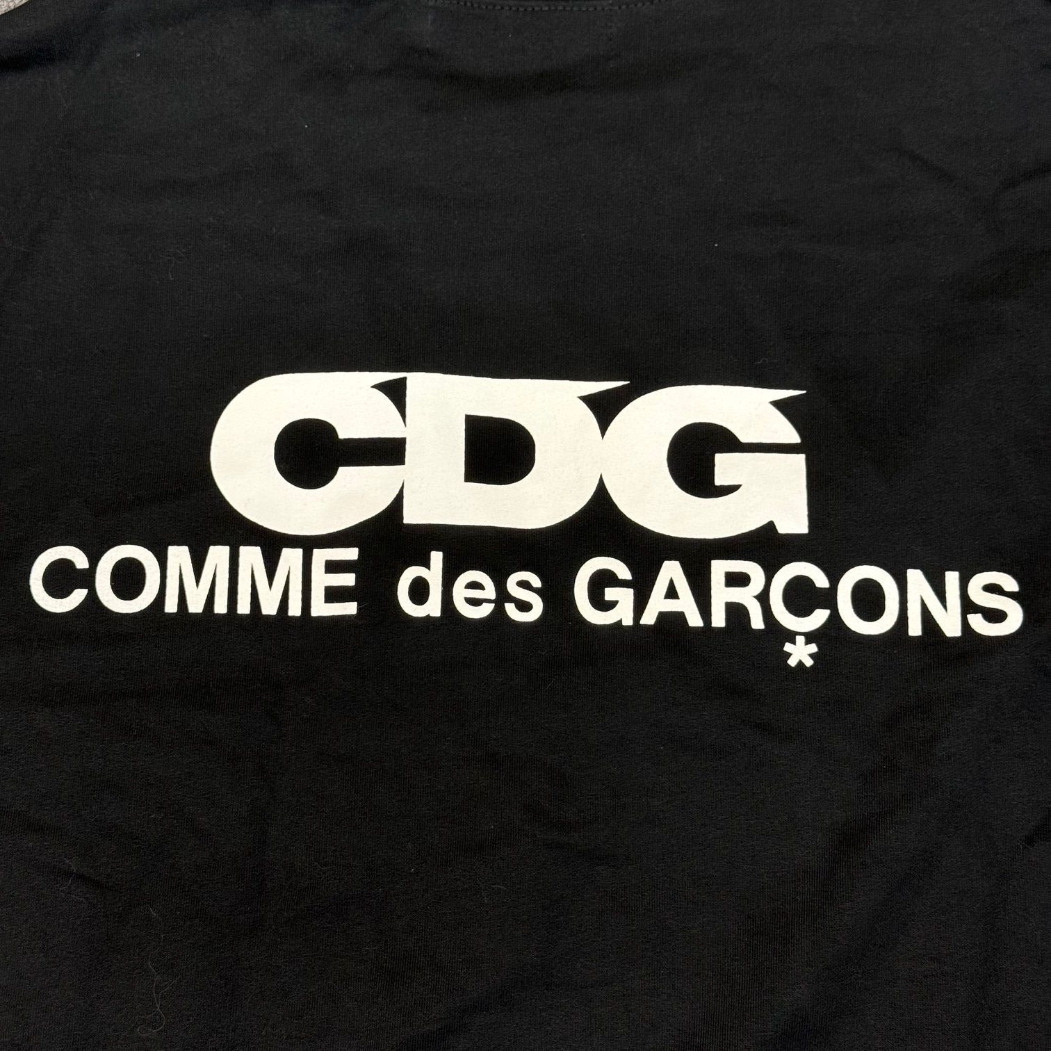 CDG COMME des GARCONS AD2020 バックロゴクルーネックスウェット トレーナー シーディージー コムデギャルソン SZ-T002 ブラック XL 72147A6