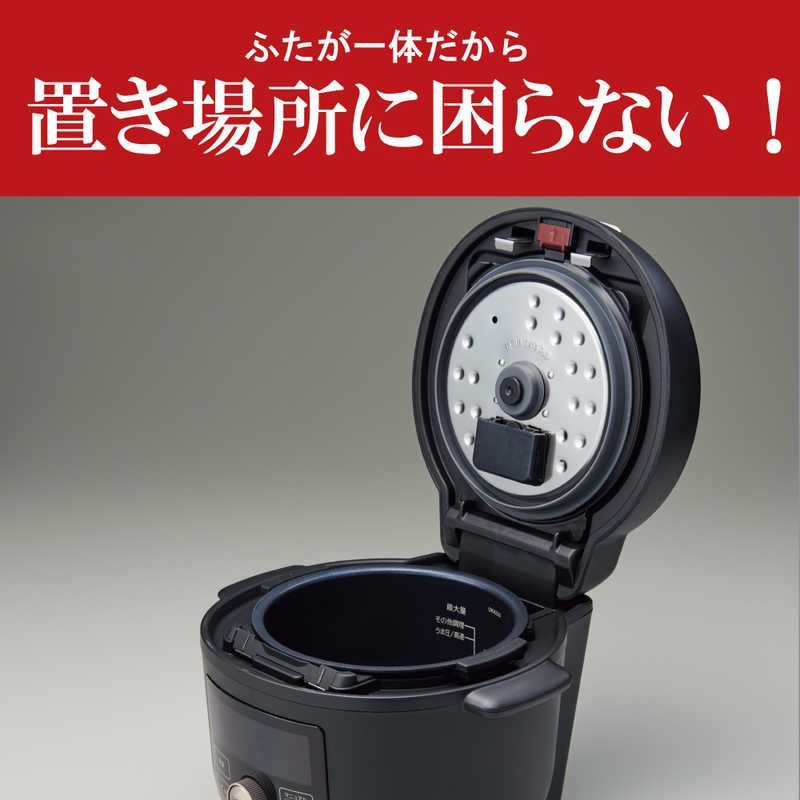 【未使用/未開封】タイガー 電気圧力鍋COK-N400KMマットブラック タイガー 電気圧力鍋COK-N400KMマットブラック