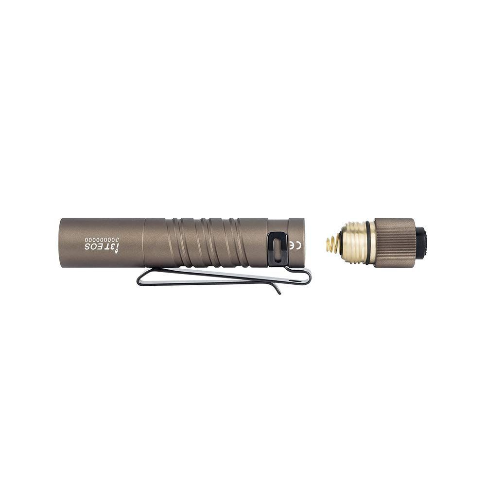 新品 OLIGHT(オーライト) I3T EOS LED懐中電灯 フラッシュライト 180ルーメン ミニ 軽量 IPX8防水 テールスイッチ ハンディライト 1.5V単4電池付き 防災 停電対策 緊急用 キャンプ 散歩