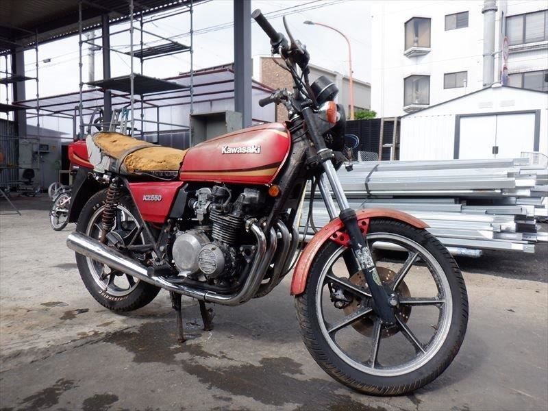 ☆Z400FX・純正ホイール・バレル研磨済み・Z550FX Z400FX・純正