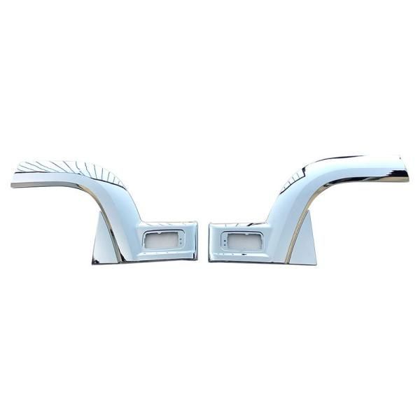 いすゞ フォワード 増トン車 FVR FVZ ダンプ サイド メッキ フェンダー パネル 左右 JP-T454N-LR