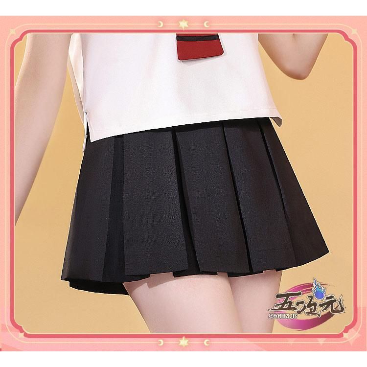 三分妄想 カードキャプターさくら コスプレ 木之本桜 夏制服短袖 三分妄想 カードキャプターさくら コスプレ 木之本桜 夏制服短袖