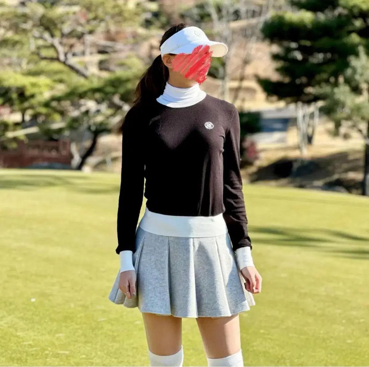 G/FORE 25新作 ジーフォア日焼け止め帽 首を保護する 男女兼用