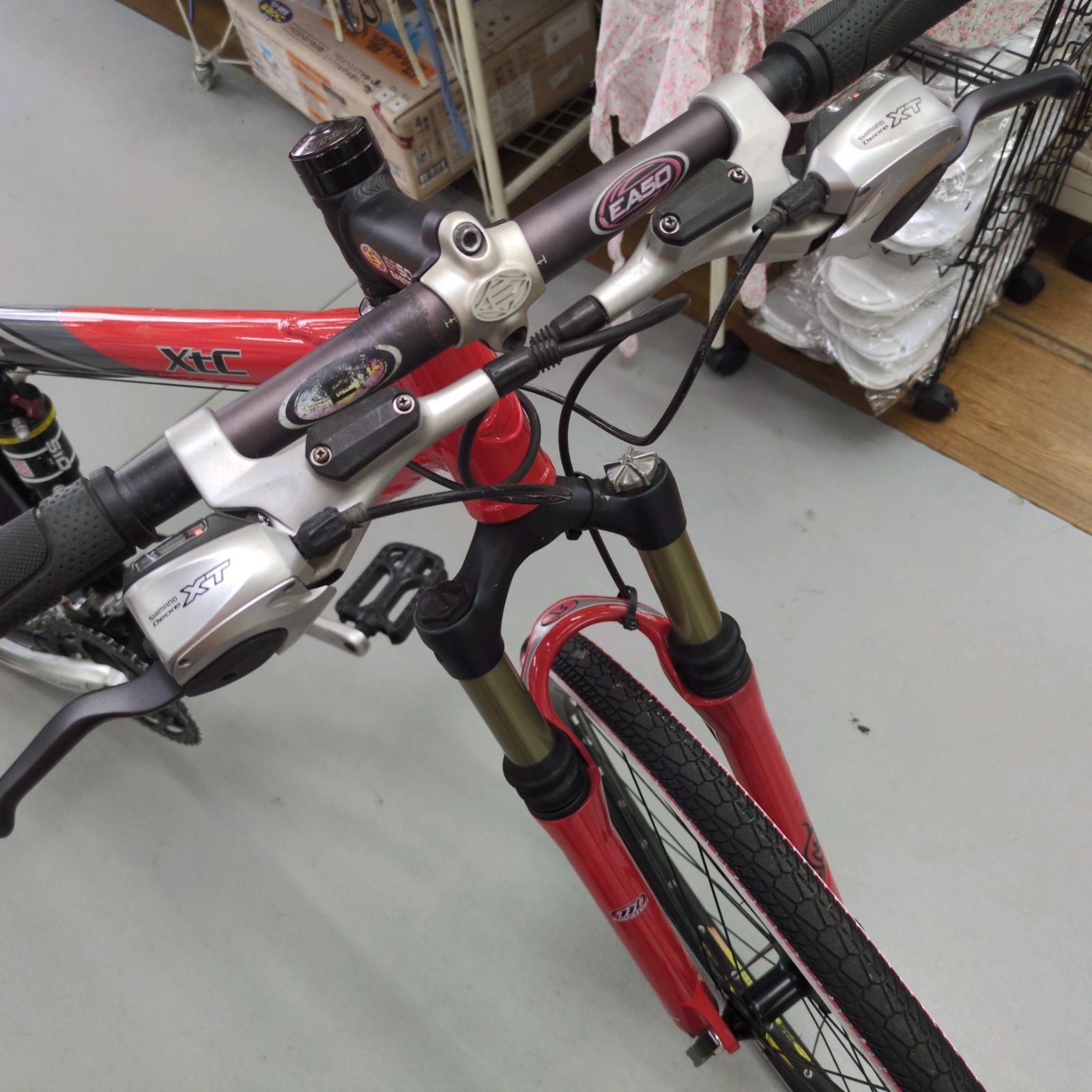 J088 ☆小キズ使用感☆MTB(フルサス)☆GIANT☆XtC NRS980☆3✕9段☆26