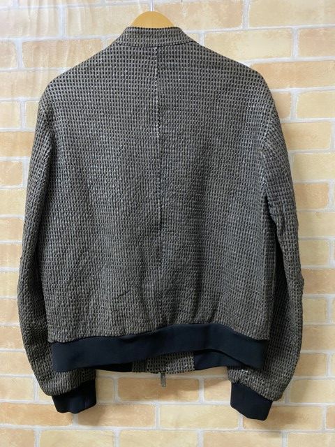 中古】 ﾀｸﾞ付 EMPORIO ARMANI ｴﾝﾎﾟﾘｵｱﾙﾏｰﾆ ﾚｻﾞｰｼﾞｬｹｯﾄ 91R46P 91P37