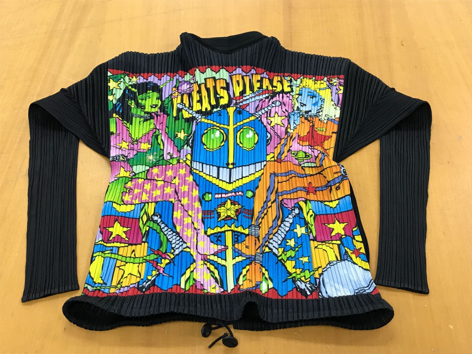 PLEATS PLEASE 長袖 ジップジャケット Pleats Please Issey Miyake