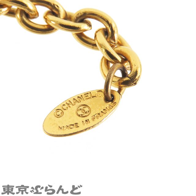 ☆まるでジュエリー☆ CHANEL カメオ風ロゴ入 チェーンベルト ☆まるでジュエリー☆ CHANEL カメオ風ロゴ入 チェーンベルト