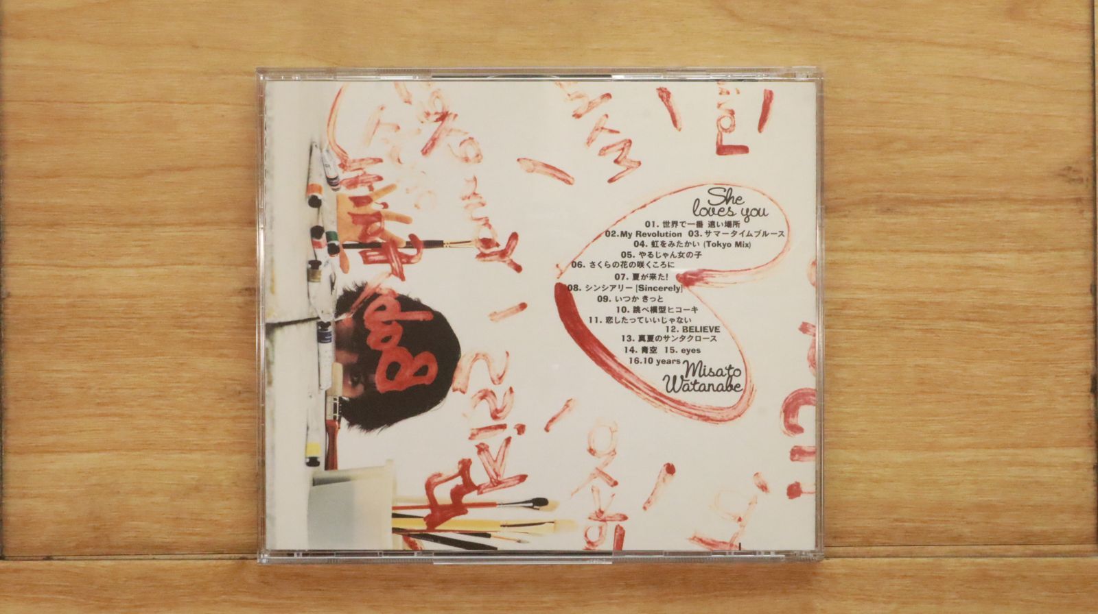 国内盤CD☆渡辺美里/MISATO WATANABE□ She loves you