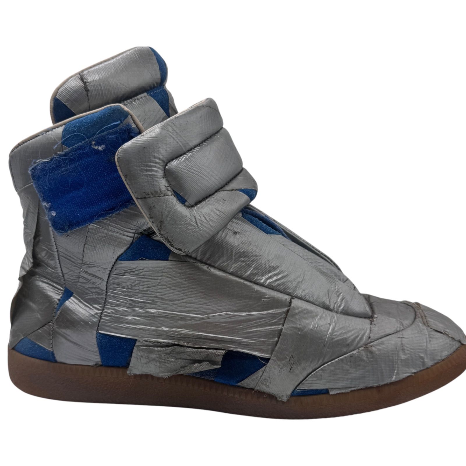 美品　MAISON MARGIELA ハイカットスニーカー メタリック メゾンマルジェラ メタリックスニーカー