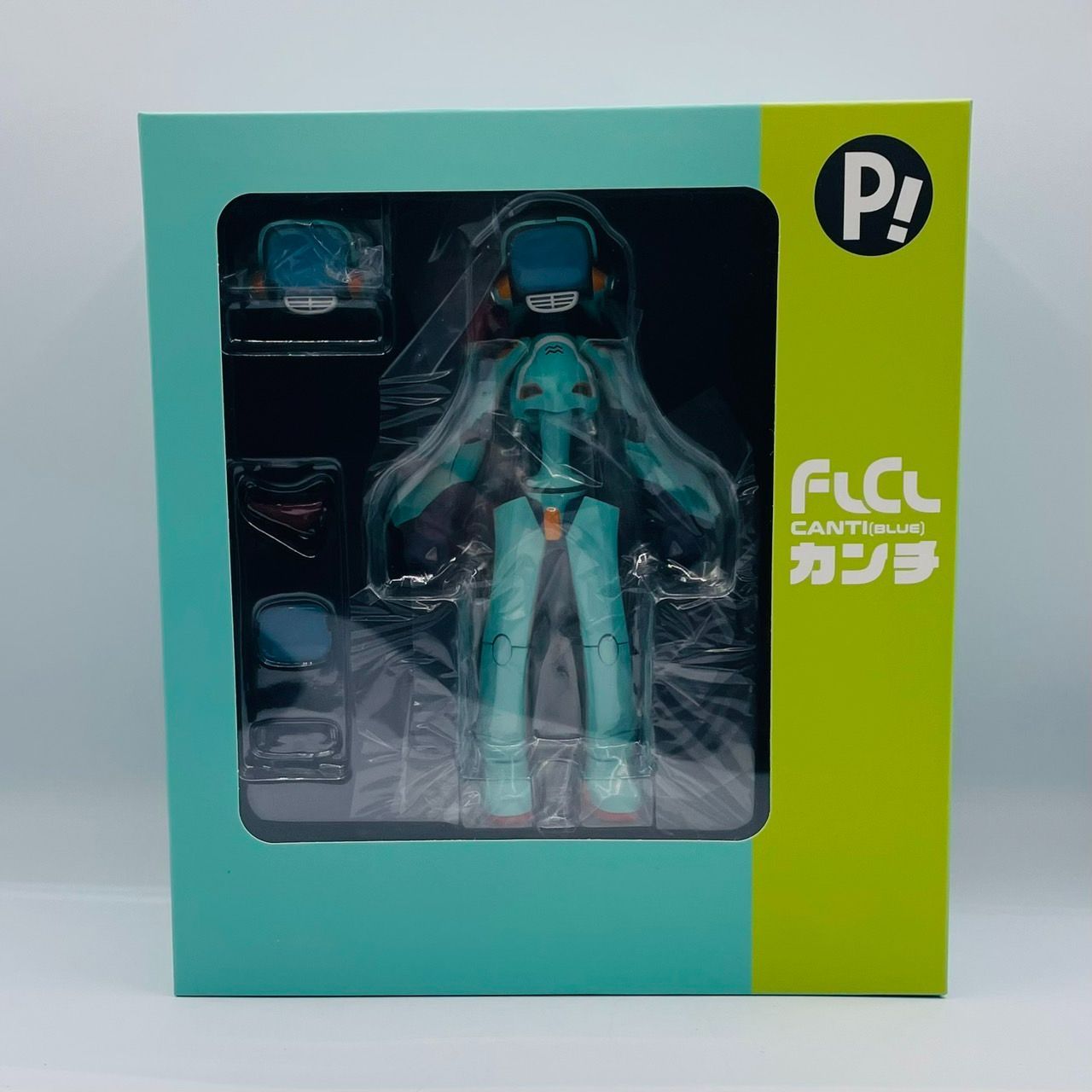 フリクリ FLCL カンチ アクションフィギュア 千値練 青 緑 フリクリ FLCL カンチ アクションフィギュア 千値練 青 緑