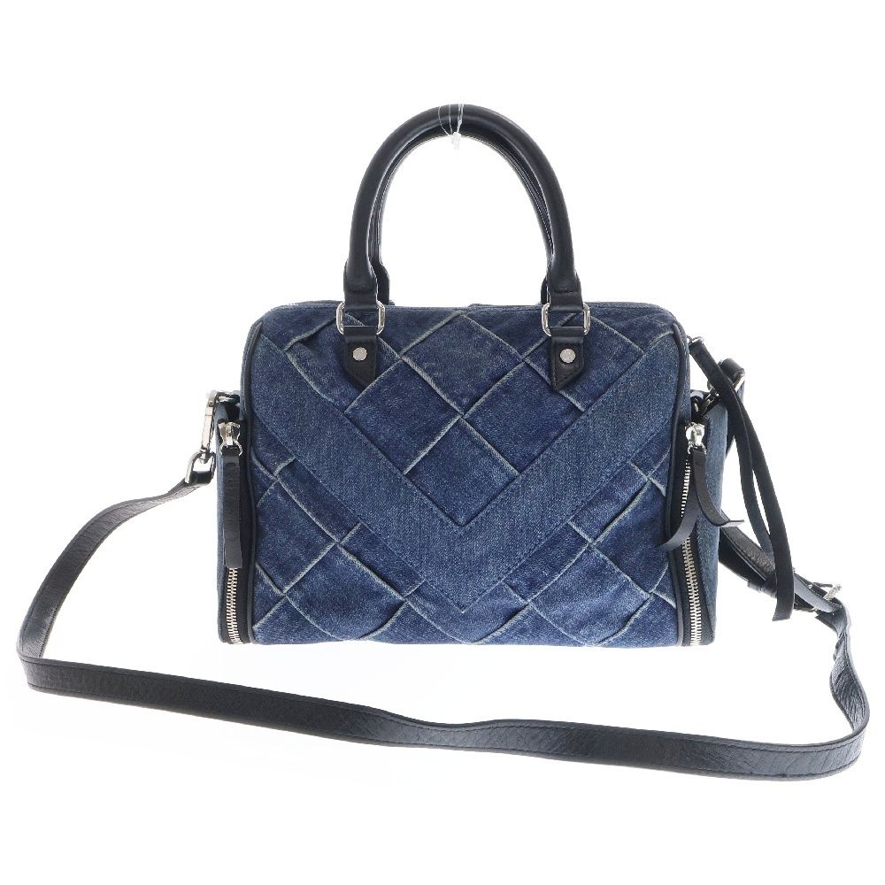 【未使用タグ付】ディーゼル⭐️LE-ZIPPER ショルダーバッグ デニム Amazon | [Diesel] (ディーゼル) レディース フラワー刺繍