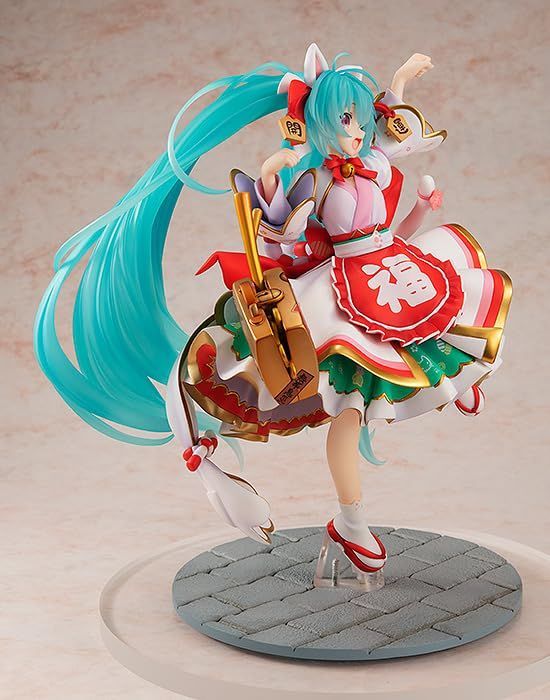 キャラクター・ボーカル・シリーズ01 初音ミク 初音ミク 招きミクver. 1/7スケール プラスチック製 塗装済み完成品フィギュア